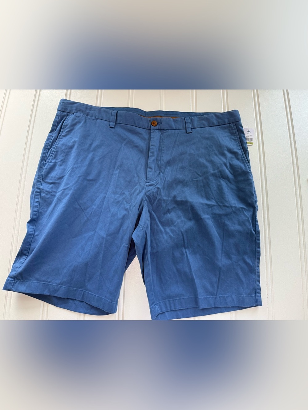 Tommy Bahama Island Chino Shorts Men Blue Size 44 NEW 3038